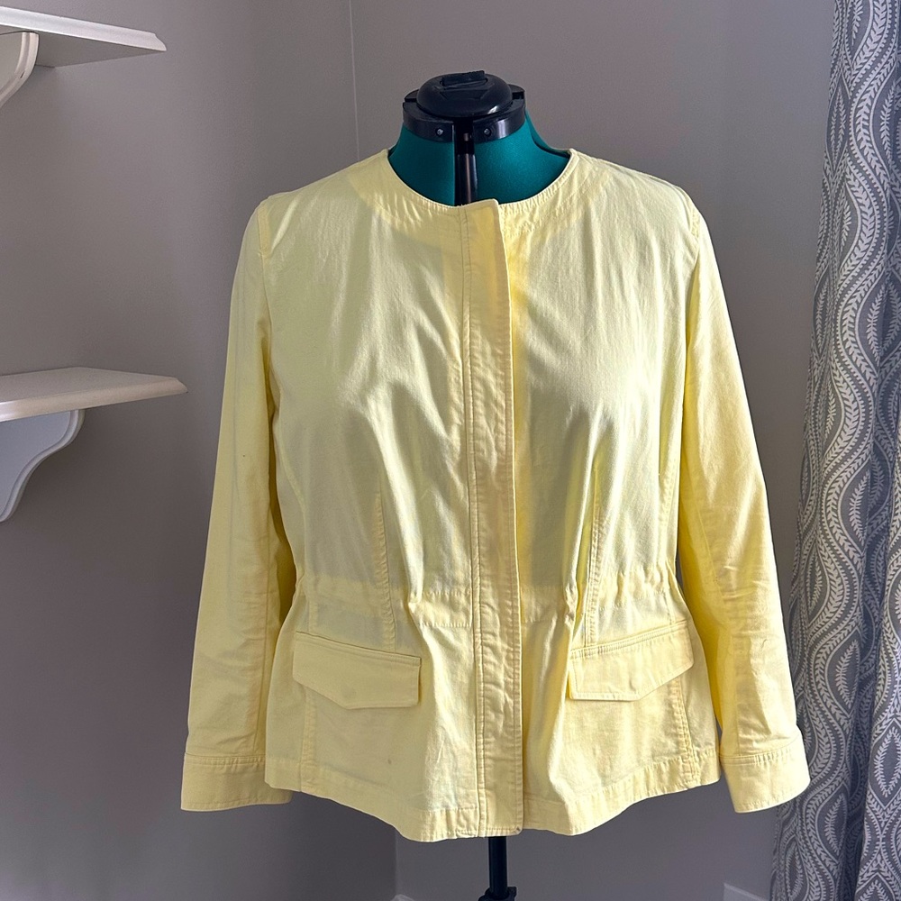 Yellow Cotton Jacket